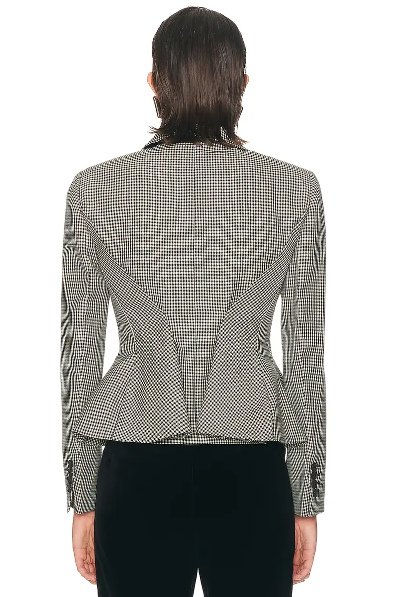 Givenchy Short Pinched Peplum Jacket | Thumbnail 3