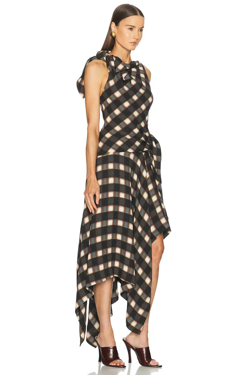 Monse Knotted Midi Dress | Thumbnail 2