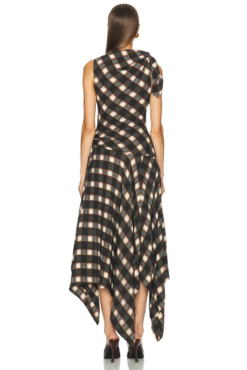 Monse Knotted Midi Dress | Thumbnail 4