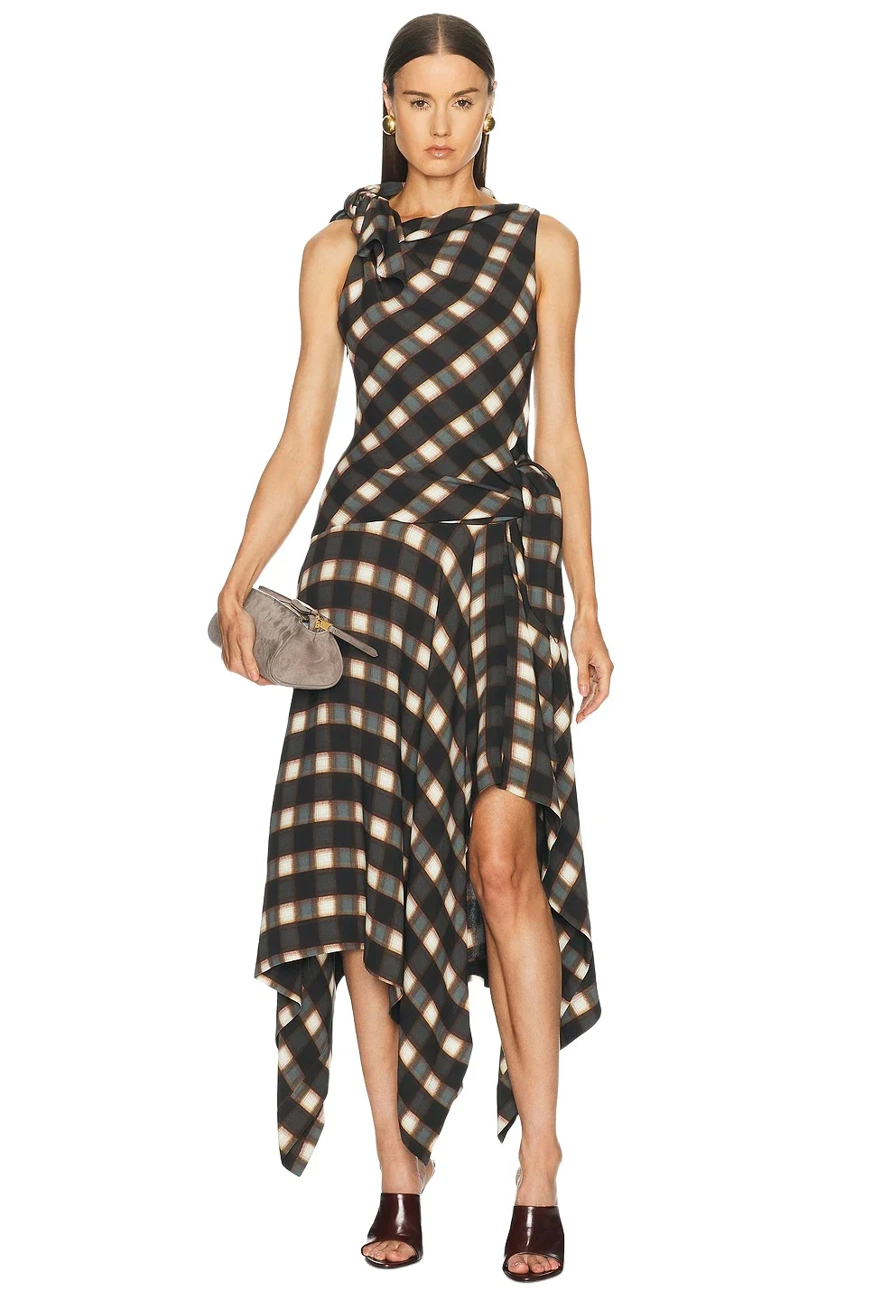 Knotted Midi Dress Knotted Midi Dress