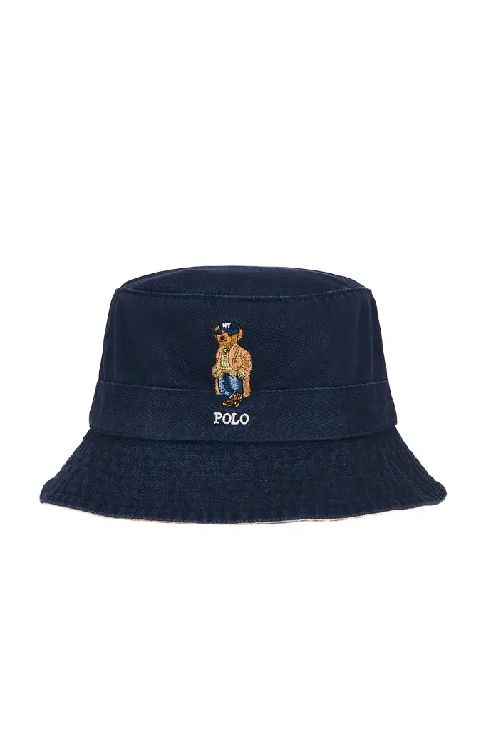 Cotton Twill Novelty Bear Loft Bucket Hat Cotton Twill Novelty Bear Loft Bucket Hat