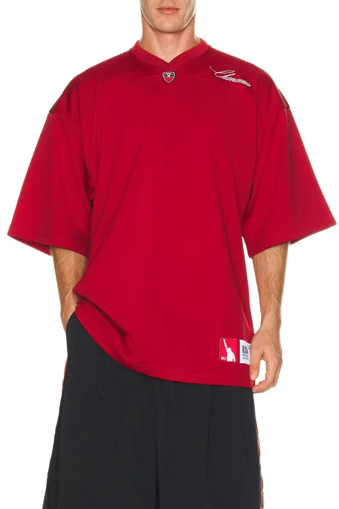 Willy Chavarria Oversized Willy Sport Jersey