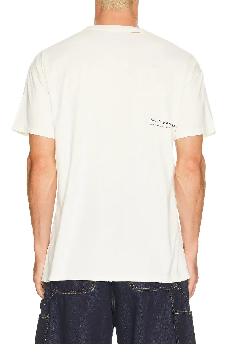 Willy Chavarria Keep Praying Bitches Easy Tee | Thumbnail 2