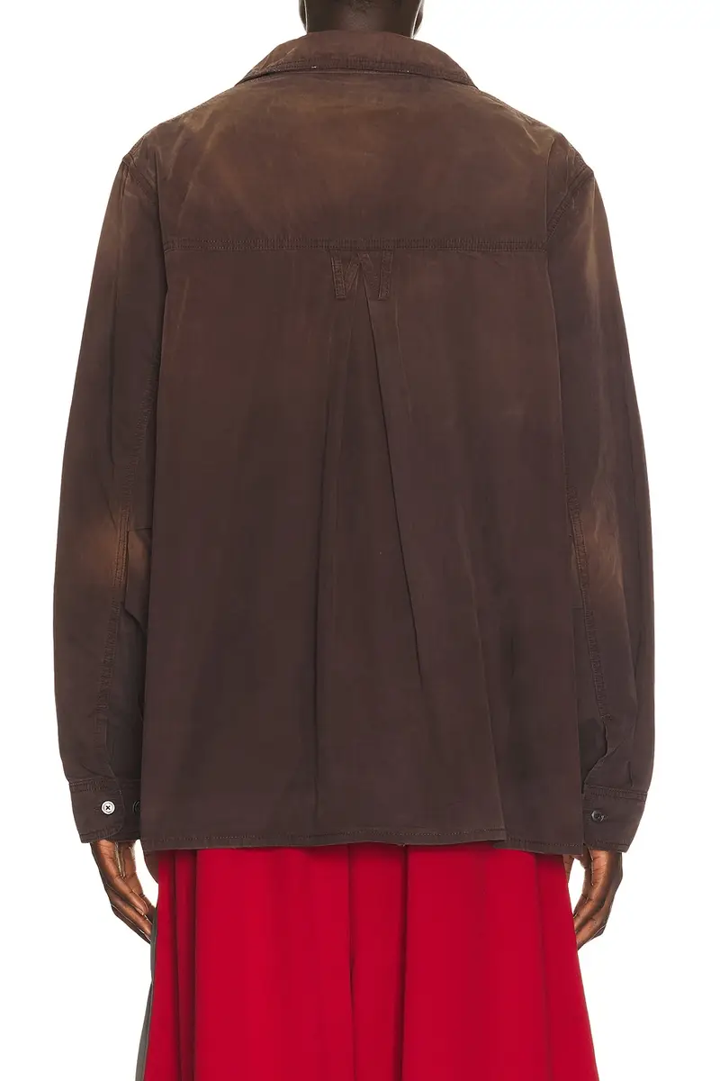 Willy Chavarria Long Sleeve Workwear Corcoran Overshirt | Thumbnail 2 Willy Chavarria Long Sleeve Workwear Corcoran Overshirt | Thumbnail 2