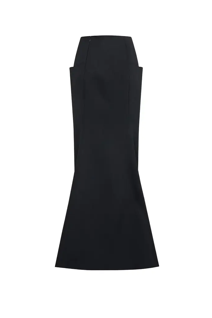 Alaïa Column Skirt