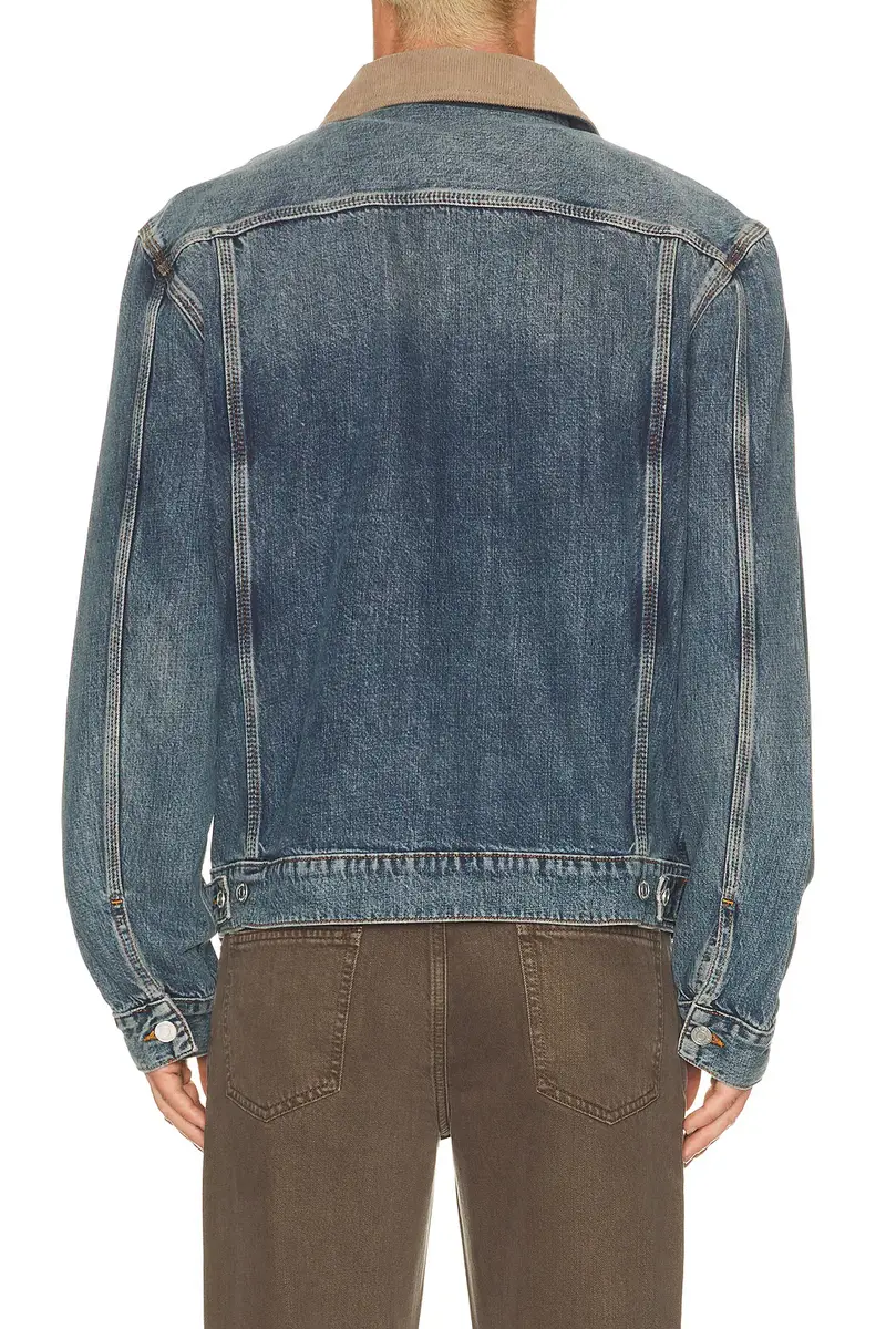 Frame Denim Zip Trucker | Thumbnail 2 Frame Denim Zip Trucker | Thumbnail 2