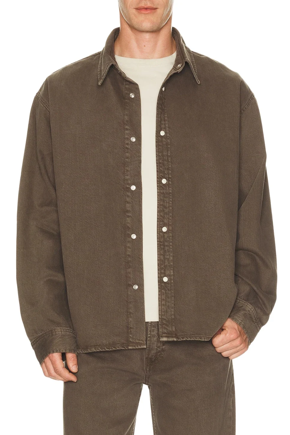 Relaxed Denim Overshirt