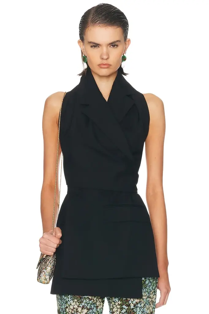 Dries Van Noten Geline Gilet Top