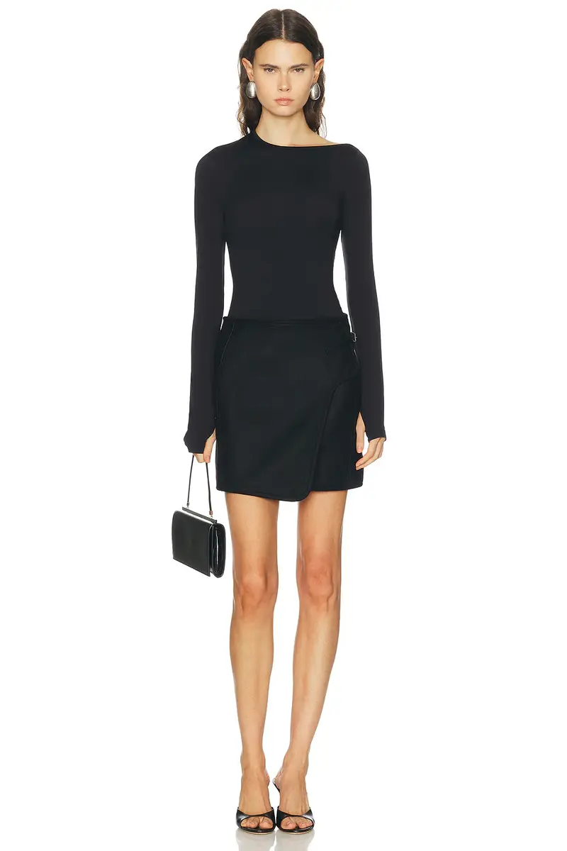 Helmut Lang Saddle Mini Skirt | Thumbnail 5 Helmut Lang Saddle Mini Skirt | Thumbnail 5