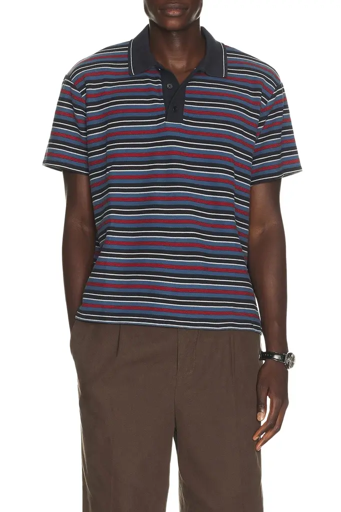 Stripe Pique Polo Stripe Pique Polo