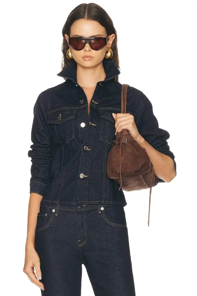Haikure Cherry Denim Jacket