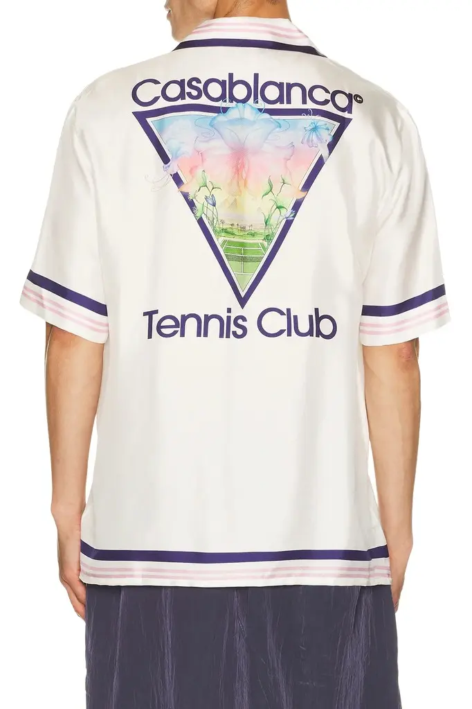 Cuban Collar Short Sleeve Shirt