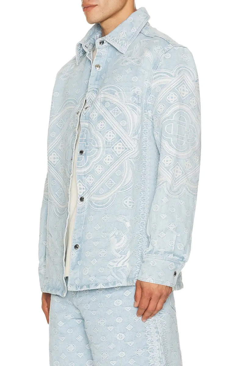 Casablanca Denim Shirt | Thumbnail 2 Casablanca Denim Shirt | Thumbnail 2