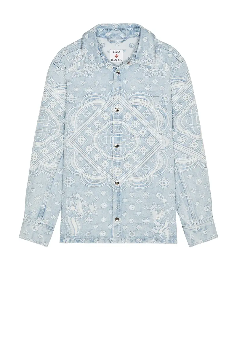 Casablanca Denim Shirt | Thumbnail 5 Casablanca Denim Shirt | Thumbnail 5