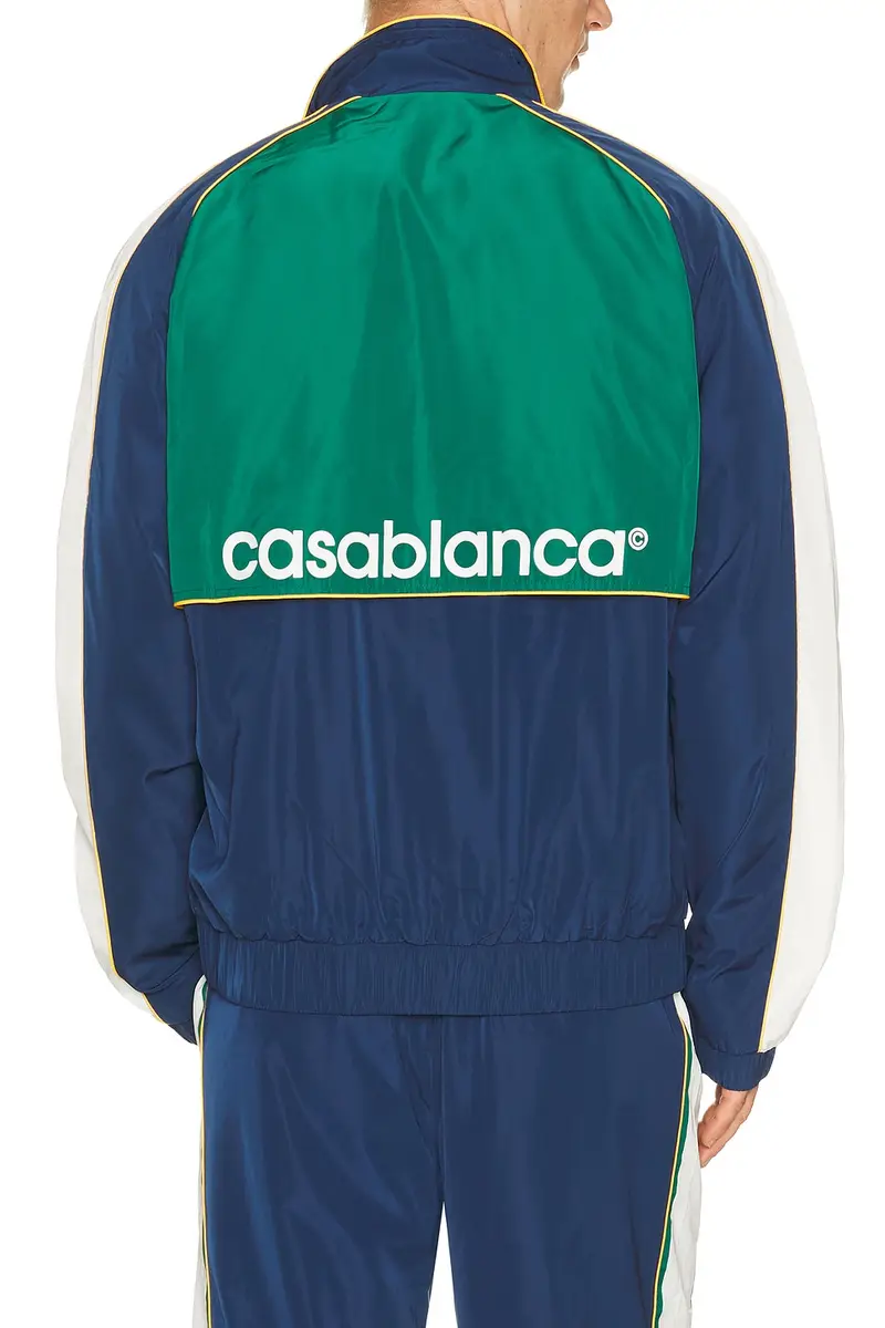 Casablanca Applique Colour Block Windbreaker Jacket | Thumbnail 2