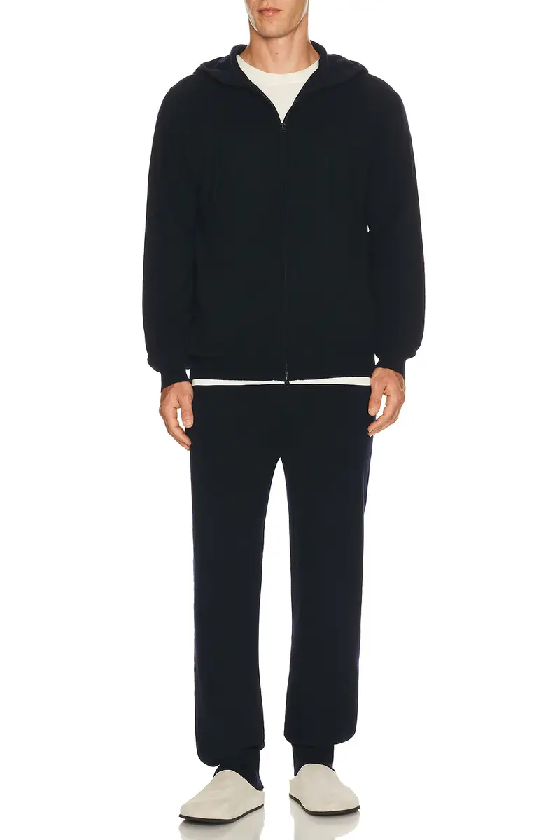 Lisa Yang Emerson Hooded Zip Sweater | Thumbnail 3 Lisa Yang Emerson Hooded Zip Sweater | Thumbnail 3