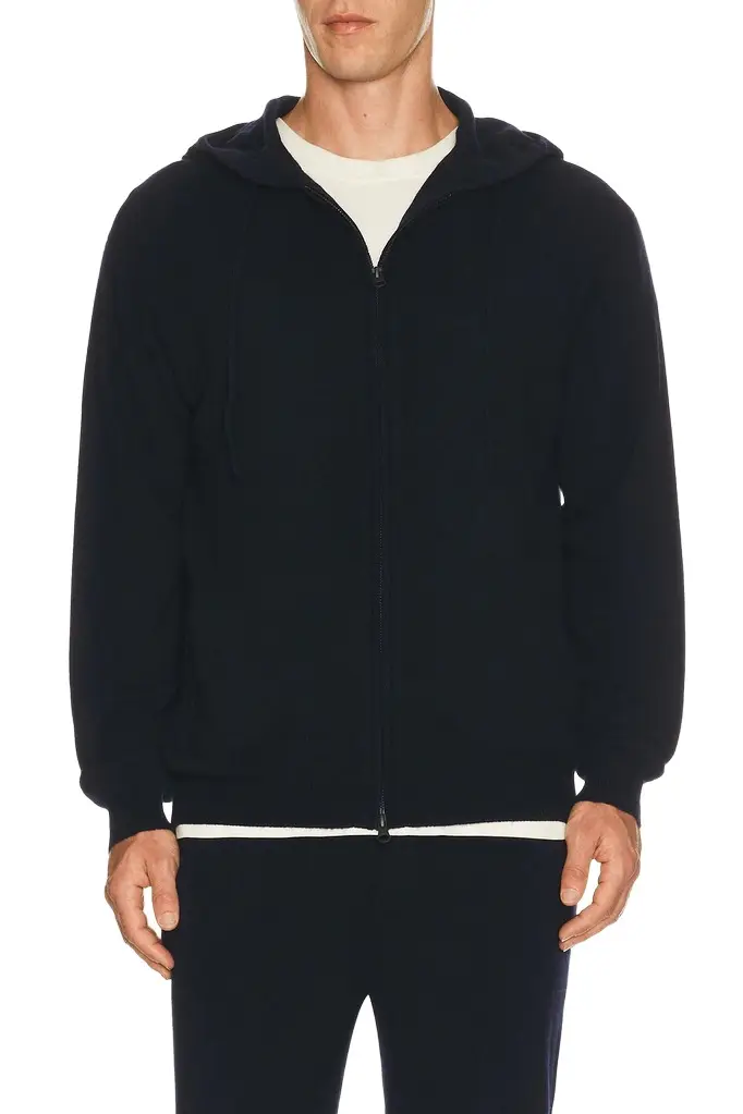 Emerson Hooded Zip Sweater