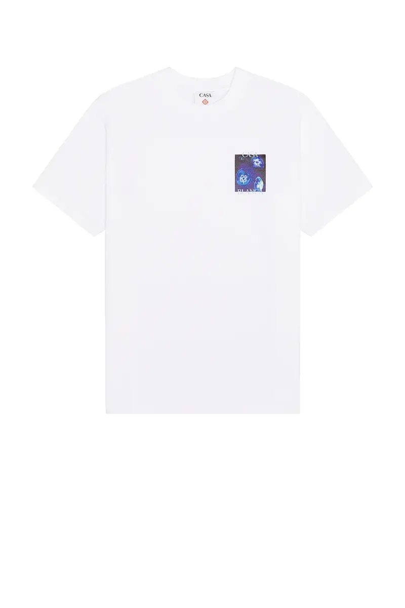 Casablanca Meduse Sportif Printed Classic Tee Shirt | Thumbnail 4