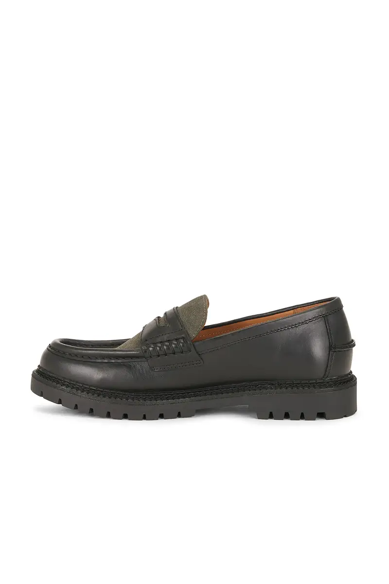 Polo Ralph Lauren Jett Penny Leather & Suede Casual Shoe | Thumbnail 5 Polo Ralph Lauren Jett Penny Leather & Suede Casual Shoe | Thumbnail 5
