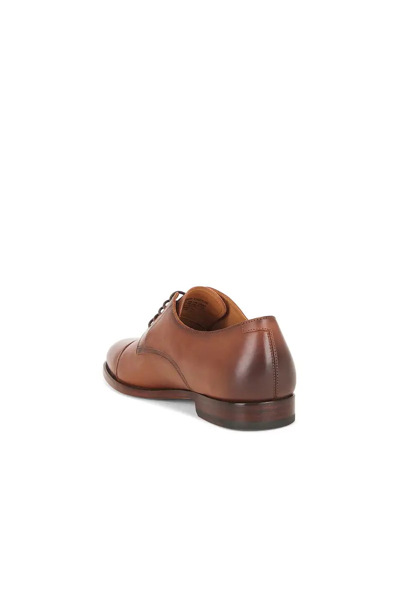 Polo Ralph Lauren Owen Leather Captoe Derby Dress Shoe | Thumbnail 3 Polo Ralph Lauren Owen Leather Captoe Derby Dress Shoe | Thumbnail 3