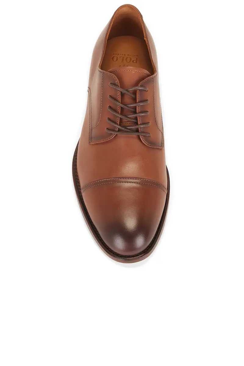 Polo Ralph Lauren Owen Leather Captoe Derby Dress Shoe | Thumbnail 4 Polo Ralph Lauren Owen Leather Captoe Derby Dress Shoe | Thumbnail 4