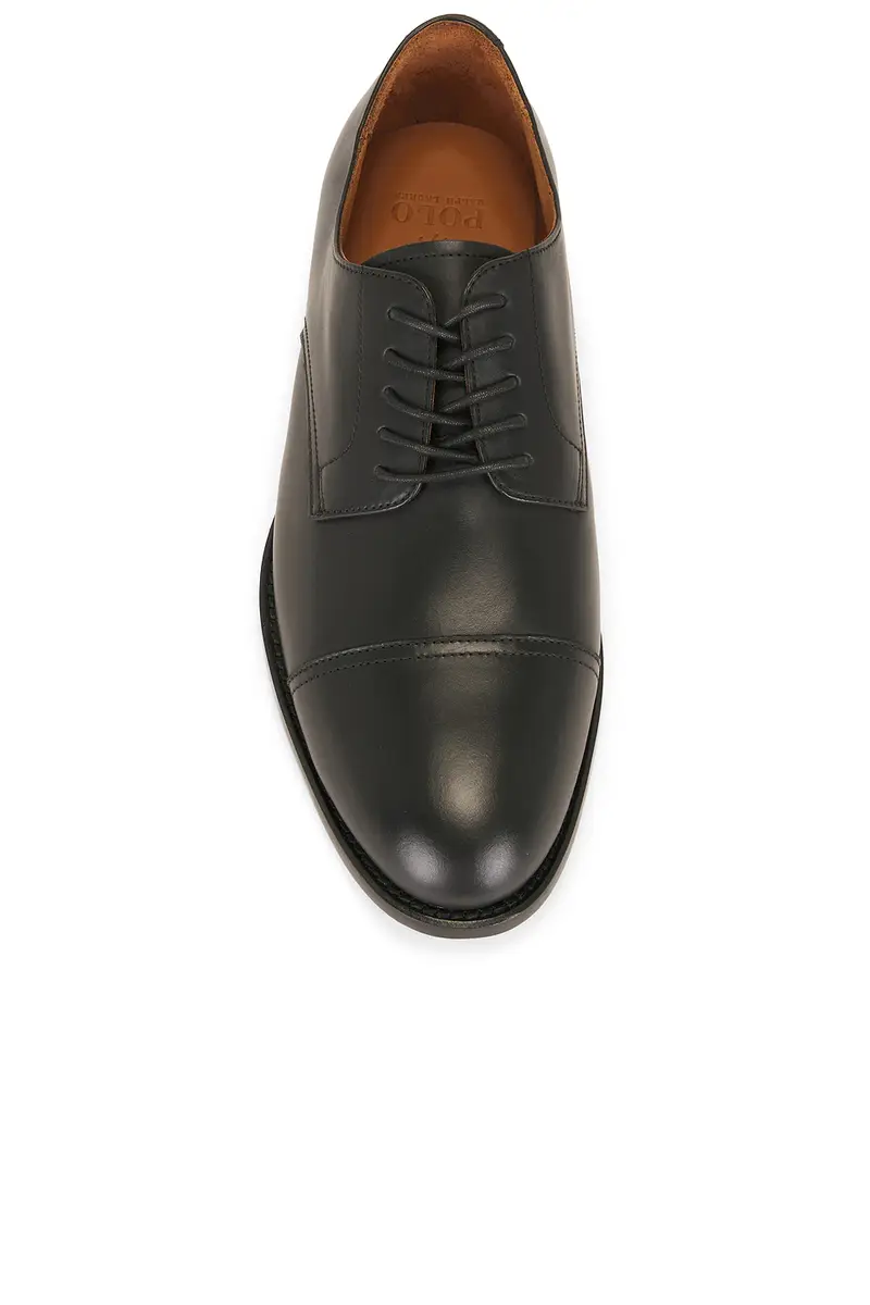 Polo Ralph Lauren Owen Leather Captoe Derby Dress Shoe | Thumbnail 4