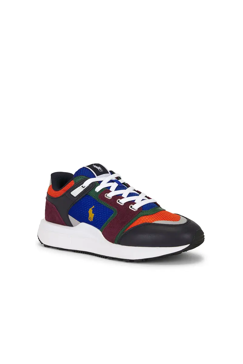 Polo Ralph Lauren Train 89 V2 Leather & Suede Low Top Sneaker | Thumbnail 2 Polo Ralph Lauren Train 89 V2 Leather & Suede Low Top Sneaker | Thumbnail 2
