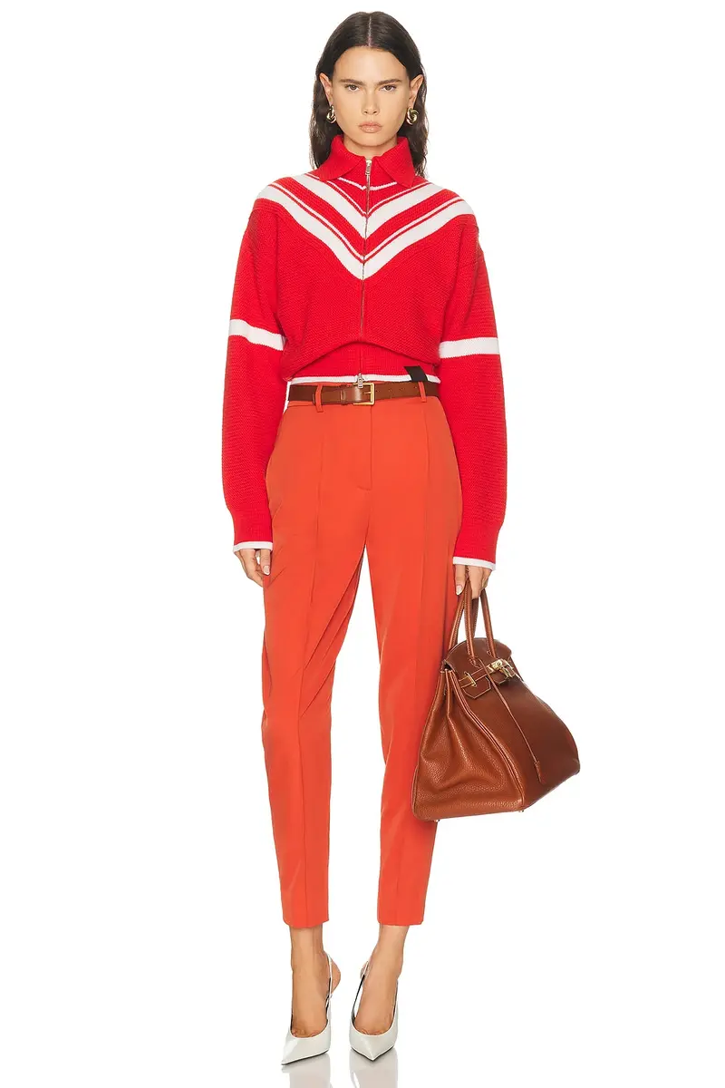 Stella McCartney Hight Waisted Slim Pant | Thumbnail 5 Stella McCartney Hight Waisted Slim Pant | Thumbnail 5