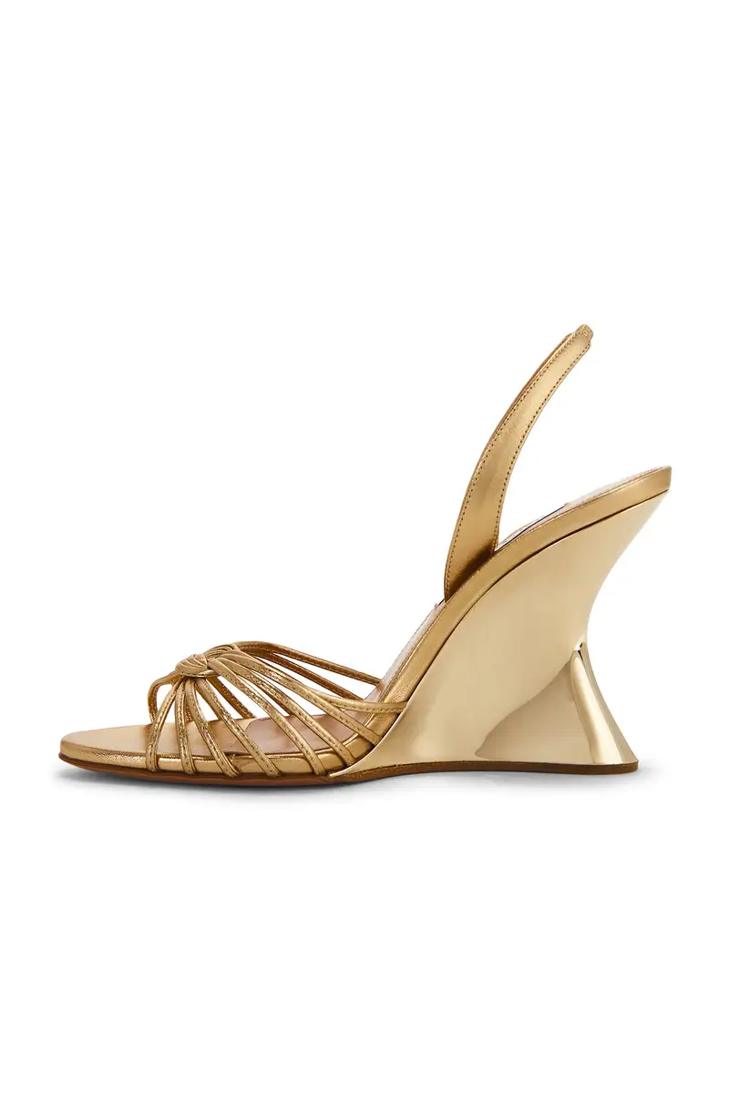 Aquazzura Serenity Nappa 95 Wedge Sandal | Thumbnail 5