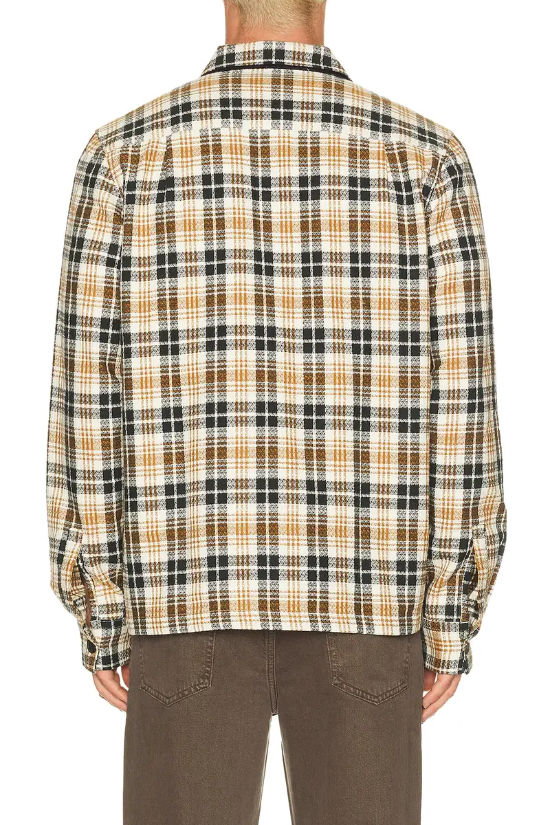 Fred Perry Textured Check Overshirt | Thumbnail 2 Fred Perry Textured Check Overshirt | Thumbnail 2