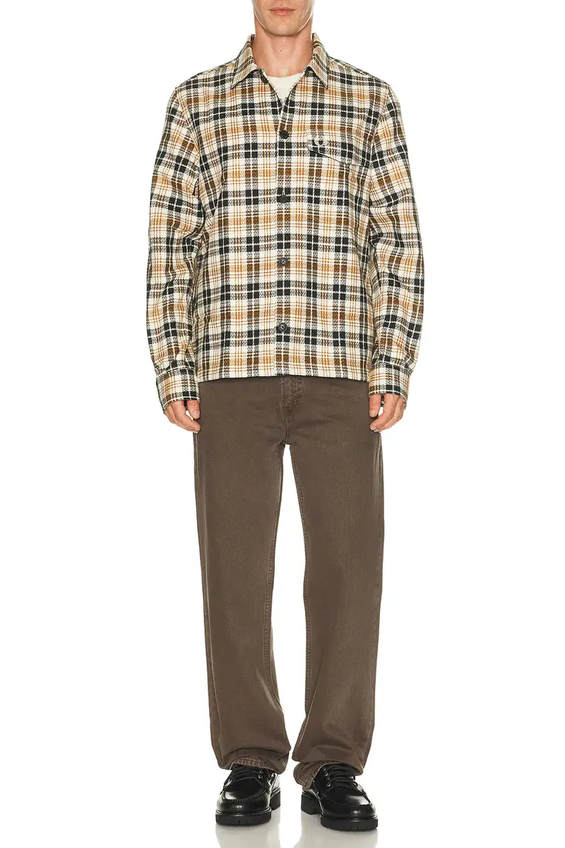 Fred Perry Textured Check Overshirt | Thumbnail 3 Fred Perry Textured Check Overshirt | Thumbnail 3