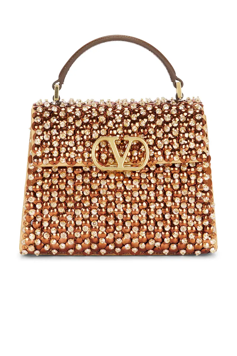 Valentino Garavani V Sling Mini Top Handle Bag | Thumbnail 3 Valentino Garavani V Sling Mini Top Handle Bag | Thumbnail 3
