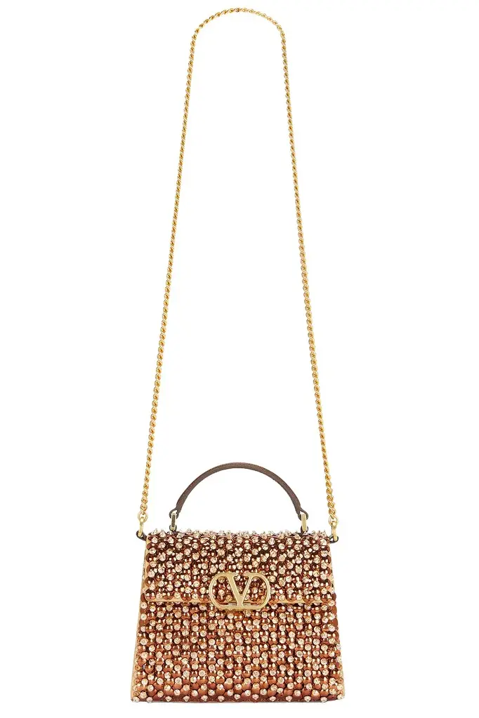 V Sling Mini Top Handle Bag V Sling Mini Top Handle Bag