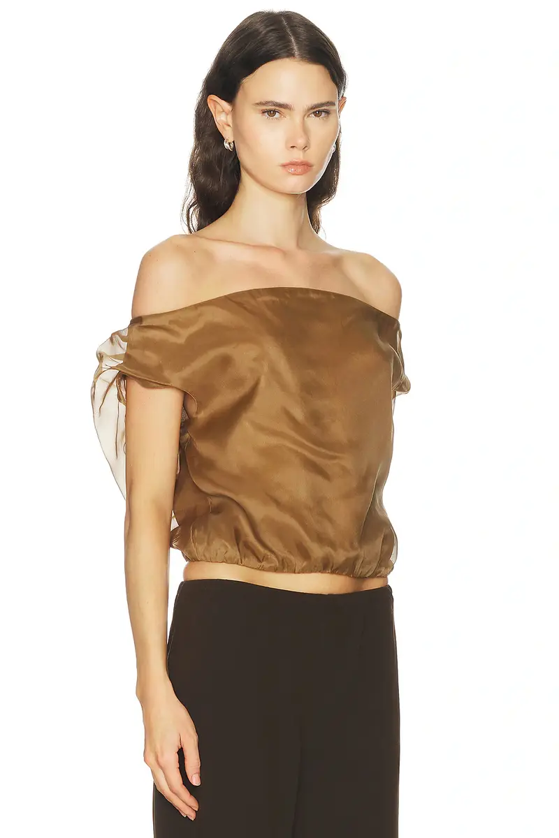Staud Larissa Silk Top | Thumbnail 2 Staud Larissa Silk Top | Thumbnail 2