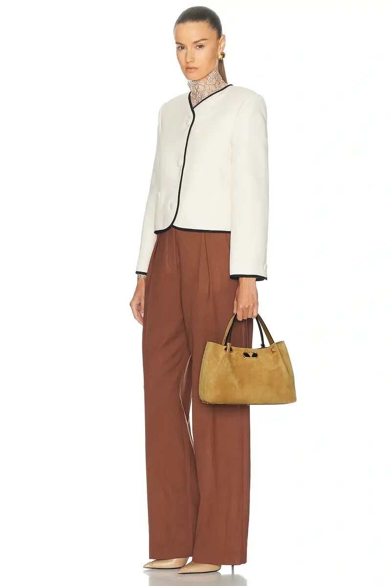 Valentino Garavani V Logo Signature Small Tote Bag | Thumbnail 2