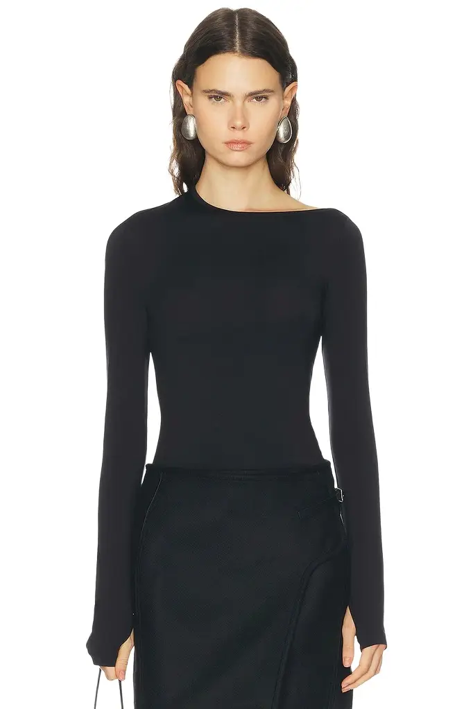 Asymmetrical Cutout Top