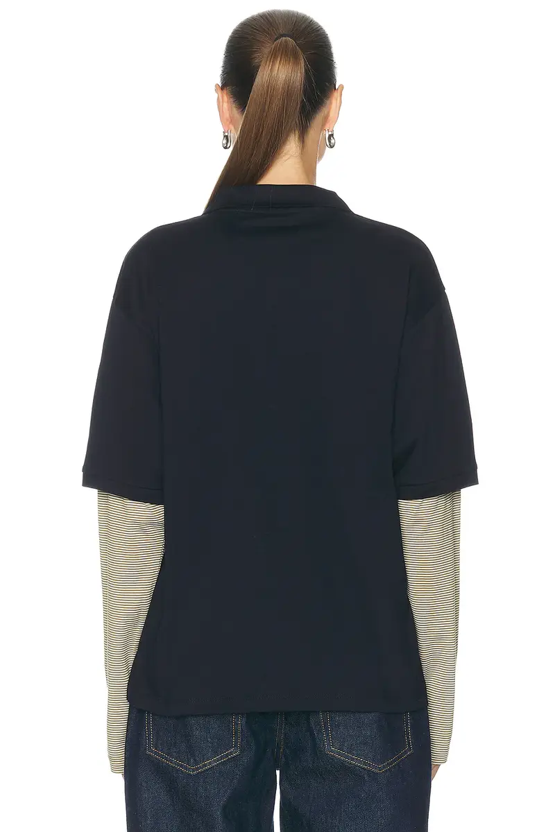 Miu Miu Jersey Polo Top | Thumbnail 3 Miu Miu Jersey Polo Top | Thumbnail 3