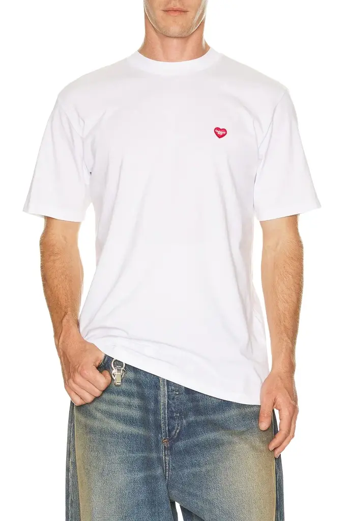 Carhartt WIP Short Sleeve Small Heart Tee Shirt
