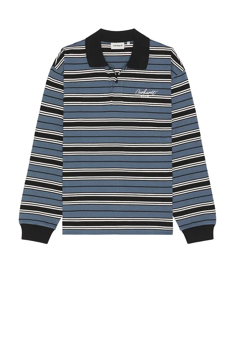 Carhartt WIP Long Sleeve Devitt Rugby Shirt | Thumbnail 4 Carhartt WIP Long Sleeve Devitt Rugby Shirt | Thumbnail 4