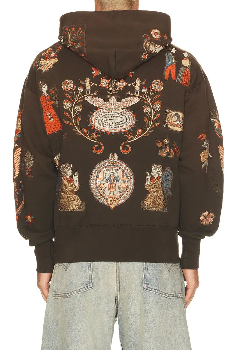 Samuel Zelig Folk Hoodie | Thumbnail 3 Samuel Zelig Folk Hoodie | Thumbnail 3
