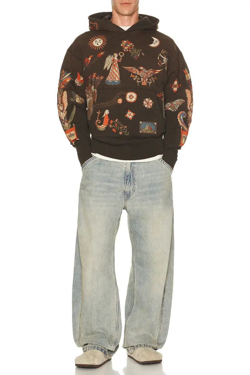 Samuel Zelig Folk Hoodie | Thumbnail 4 Samuel Zelig Folk Hoodie | Thumbnail 4