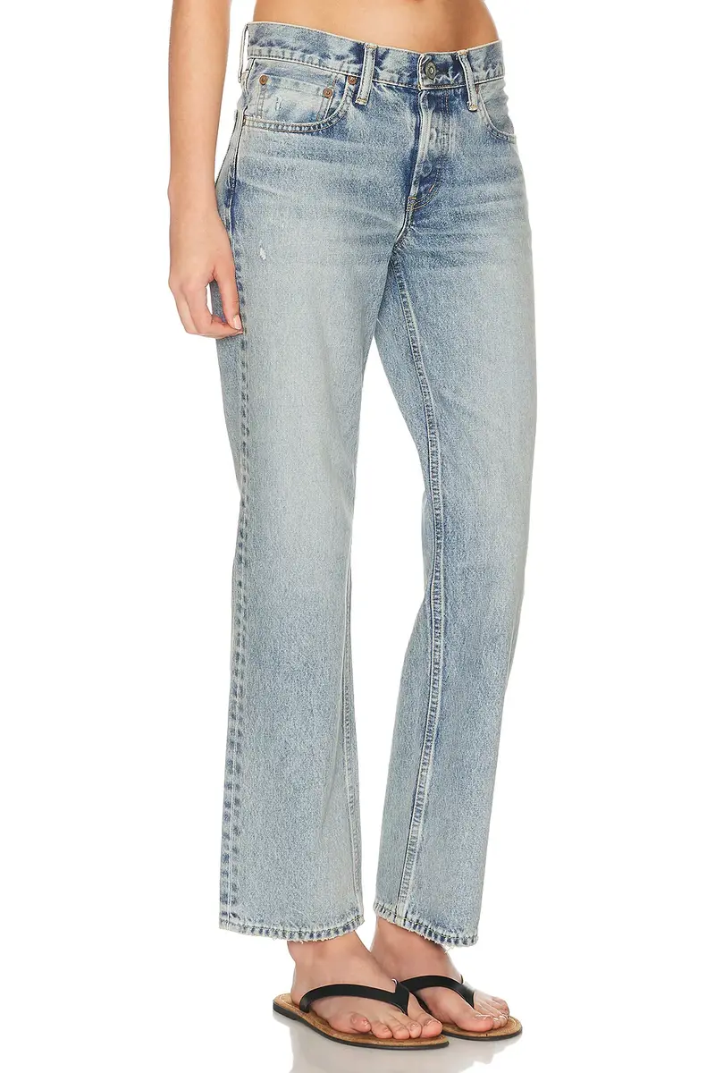 Moussy Vintage Albany Low Straight Leg Jeans | Thumbnail 2 Moussy Vintage Albany Low Straight Leg Jeans | Thumbnail 2