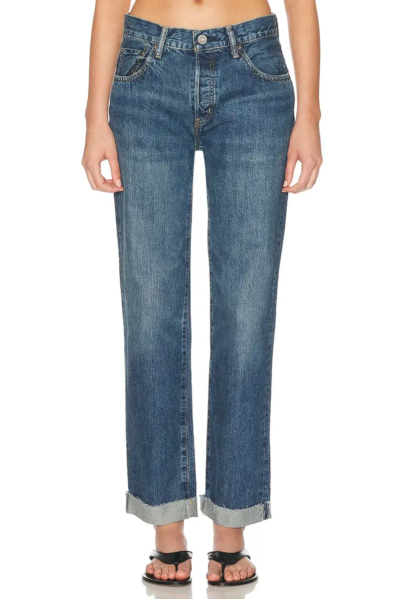 Moussy Vintage Kent Straight Leg Jeans | Thumbnail 2 Moussy Vintage Kent Straight Leg Jeans | Thumbnail 2