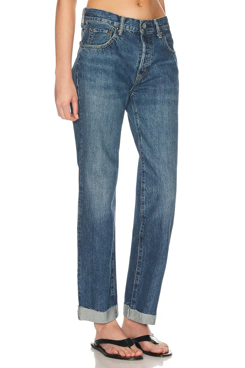 Moussy Vintage Kent Straight Leg Jeans | Thumbnail 3 Moussy Vintage Kent Straight Leg Jeans | Thumbnail 3