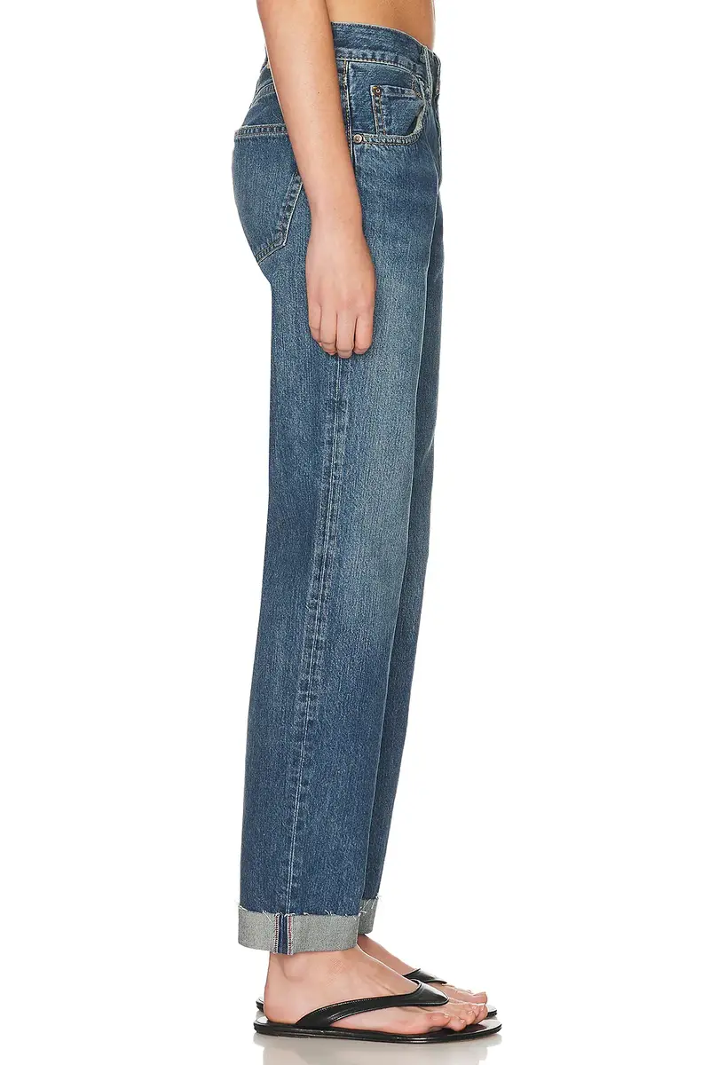 Moussy Vintage Kent Straight Leg Jeans | Thumbnail 4 Moussy Vintage Kent Straight Leg Jeans | Thumbnail 4