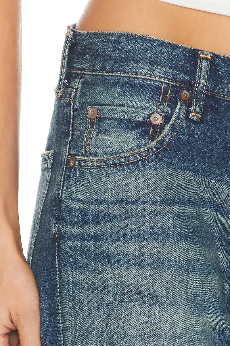 Moussy Vintage Leyden Straight Leg Jeans | Thumbnail 6 Moussy Vintage Leyden Straight Leg Jeans | Thumbnail 6