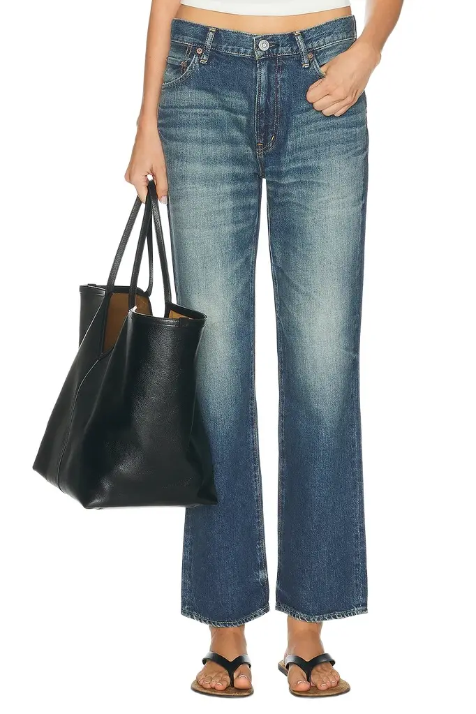 Moussy Vintage Leyden Straight Leg Jeans