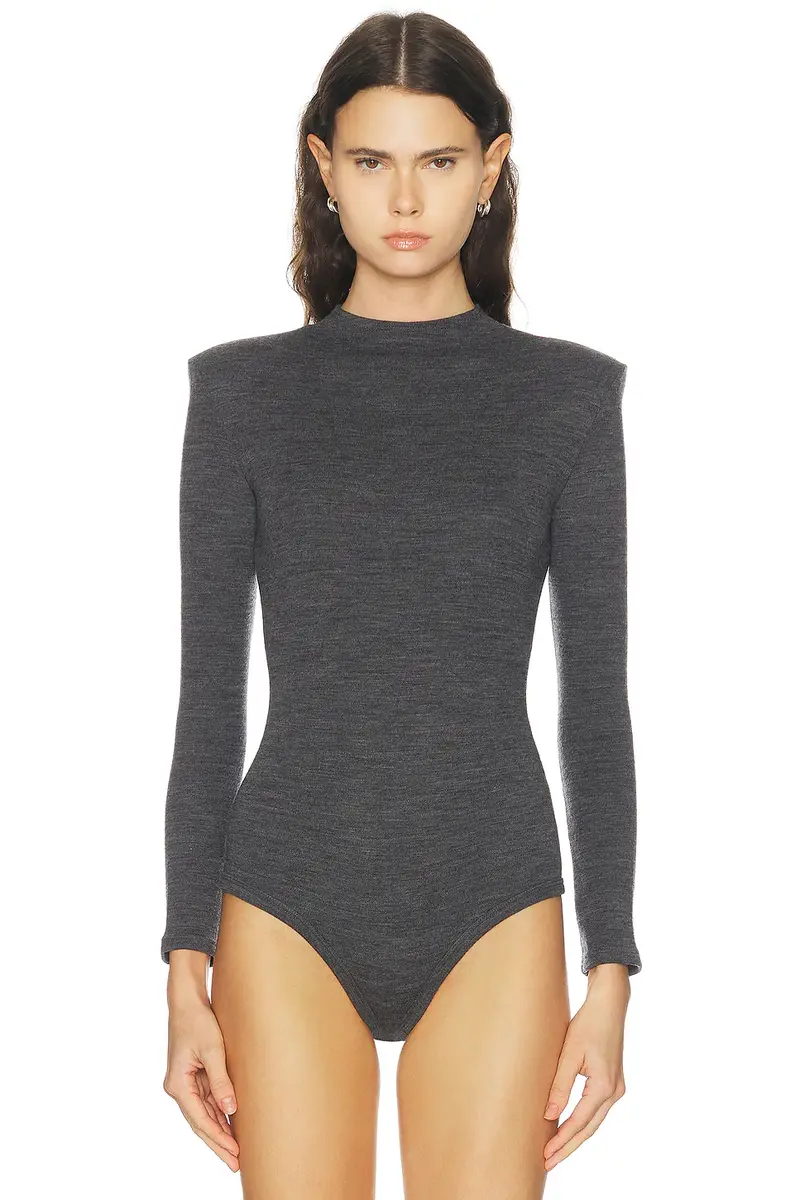 Jil Sander Long Sleeve Bodysuit Top | Thumbnail 2 Jil Sander Long Sleeve Bodysuit Top | Thumbnail 2