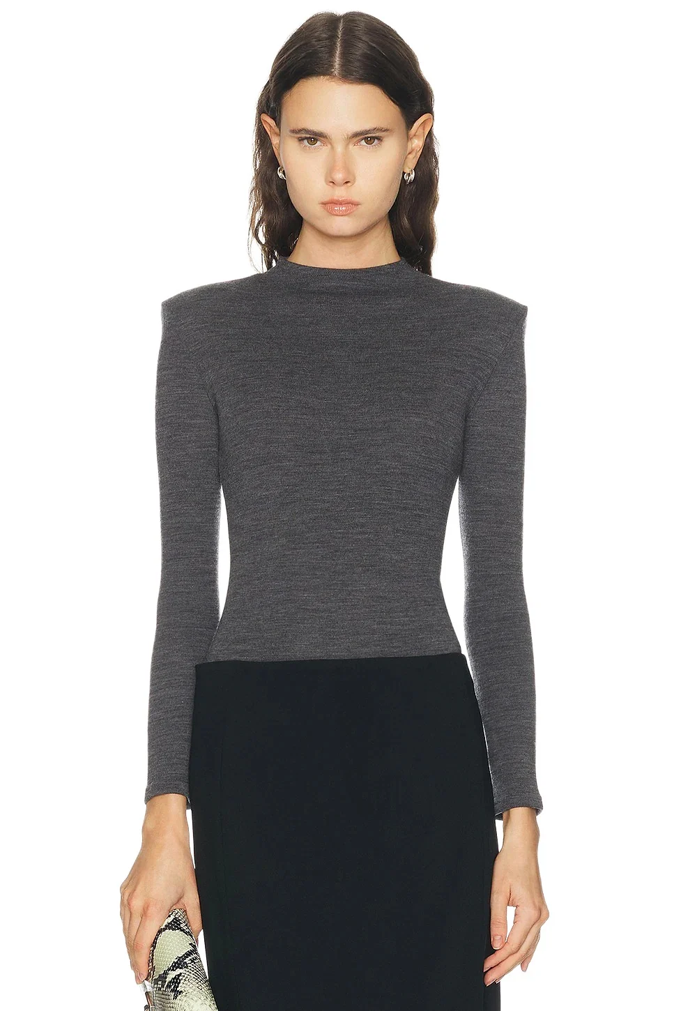 Jil Sander Long Sleeve Bodysuit Top