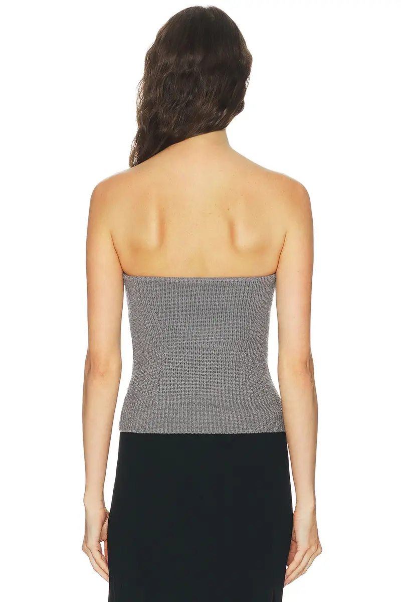 Jil Sander Strapless Knit Top | Thumbnail 3 Jil Sander Strapless Knit Top | Thumbnail 3